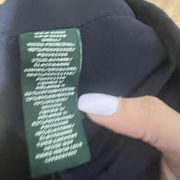 Lauren Ralph Lauren Dress Womens 4 Midi Sheath Lace Sleeveless Elegant Formal - Picture 6 of 7